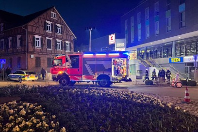 Sindelfingen: Brand im Einkaufscenter Calwer Carre