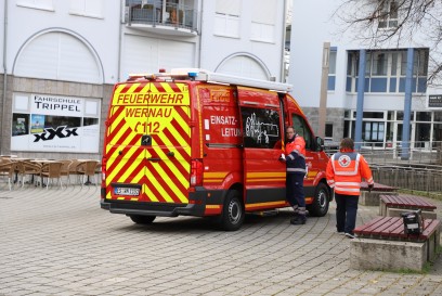 Wernau: Kuechenbrand in Mehrfamilienhaus