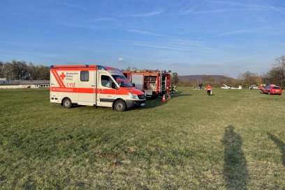 Moessingen: Leichtflugzeug verunglueckt