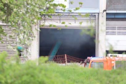 Kirchheim Teck: Brand im Kompostwerk