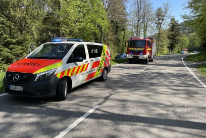 Starzach: Frau und Kind bei Verkehrsunfall verletzt 