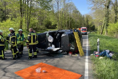 Starzach: Frau und Kind bei Verkehrsunfall verletzt 