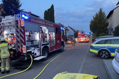 Ditzingen: Wohnungsbrand fordert erheblichen Sachschaden 