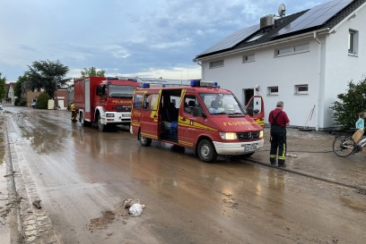 Mundelsheim: Grosser Einsatz nach Unwetter 
