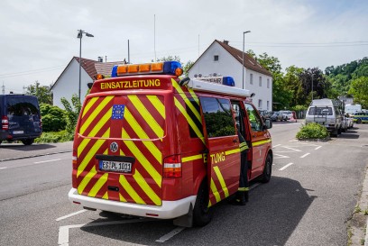 Plochingen: Brand auf Bitumendach