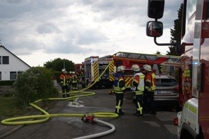 Oberjesingen: Kuechenbrand in Mehrfamilienhaus 