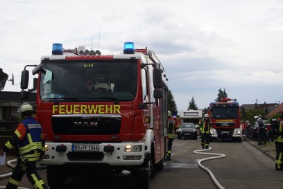 Oberjesingen: Kuechenbrand in Mehrfamilienhaus 
