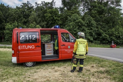 Magstadt: Zwei Verletzte nach Frontalunfall