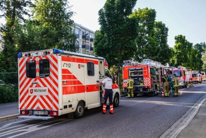 Esslingen: Essen auf Herd loest Grosseinsatz aus