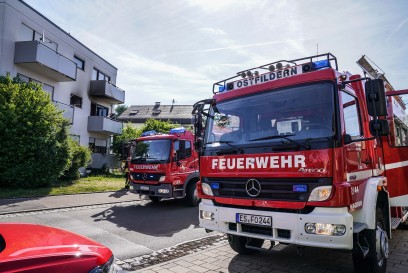 Ostfildern-Ruit: Wohnungsvollbrand - Mutmasslicher Brandstifter in Haft 