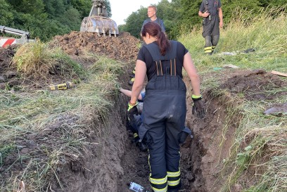 Sindelfingen: Feuerwehr rettet Schaf