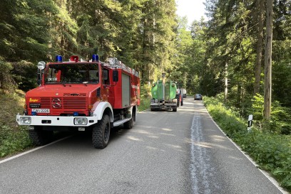 Bad Teinach: Waldbrand fordert Feuerwehren im Kreis Calw