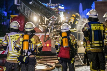 Hochdorf: Brennender Dachstuhl