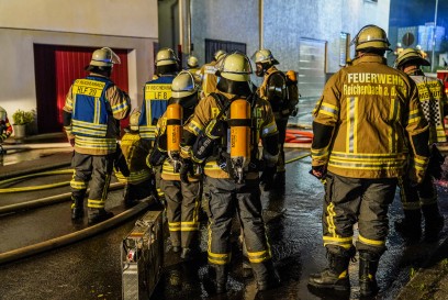 Hochdorf: Brennender Dachstuhl