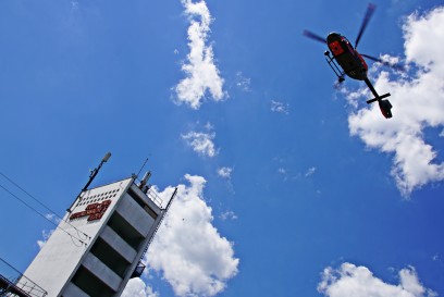 Degerloch: SAR Hubschrauber zu Besuch bei der Feuer- und Rettungswache 5 Filder