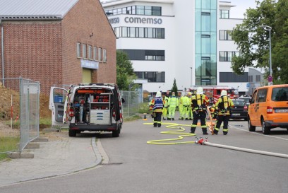 Ostfildern: Beschaedigte Gasleitung