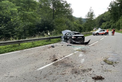 Verkehrsunfall mit schwer verletzter Person Wildberg