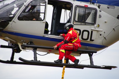 Schenkenturm: Flughelferausbildung mit mehreren Hubschraubern