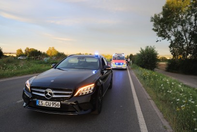 Denkendorf: Nicht aufgepasst und aufgefahren