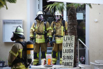 Esslingen: Feuerwehreinsatz nach Kuechenbrand im Mauritius
