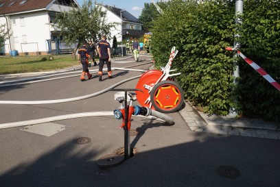 Suessen: Solaranlage loest Dachstuhlbrand aus