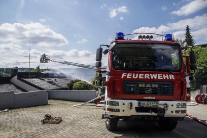Weil der Stadt: Hund stirbt bei Dachstuhlbrand
