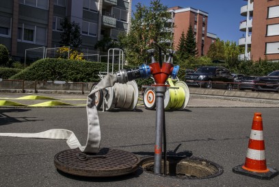 Sindelfingen-Maichingen:  Rauchentwicklung aus Kueche laesst die Feuerwehr anruecken.
