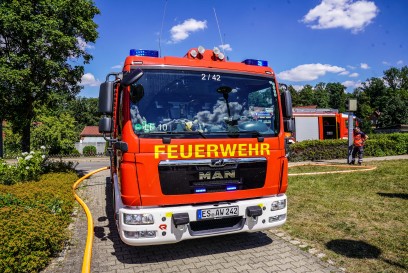 Aichwald: Brand auf Flachdach der Grundschule