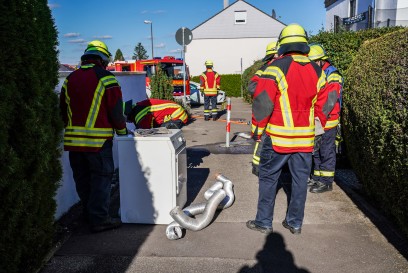 Aichwald-Aichelberg: Brand eines Waeschetrockners