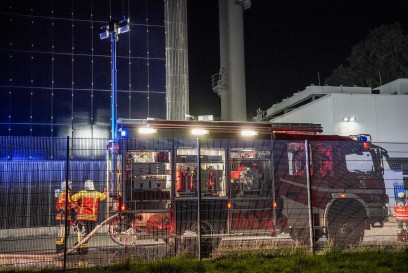 Ostfildern: Brand im Holzheizkraftwerk