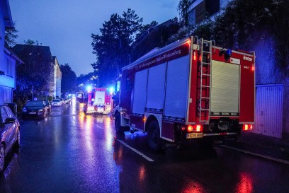 Esslingen: Rauch in der Tiefgarage