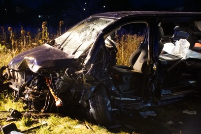 Nufringen: schwerer Unfall mit zwei verletzten Personen 