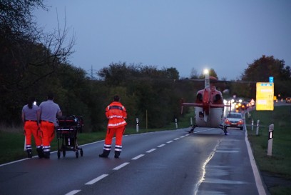 Nufringen: schwerer Unfall mit zwei verletzten Personen 