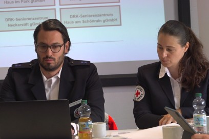 Owen: Pressegespraech des DRK Kreisverband Nuertingen-Kirchheim