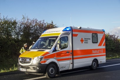 Rutesheim: Schwerer Unfall wegen tief stehenden Sonne