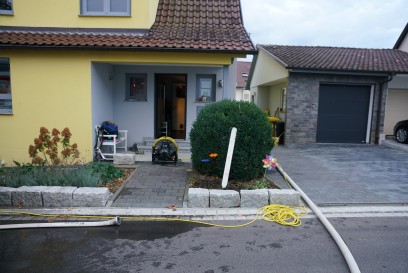 Weilheim Teck: Kellerbrand ruft Feuerwehr auf den Plan