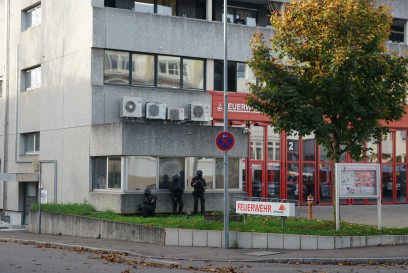 Goeppingen: Fehlalarm Am Donnerstag loeste in einer Behoerde in Goeppingen ein falscher Alarm aus.