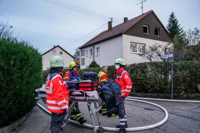 Welzheim: Brand eines Geraeteschuppens