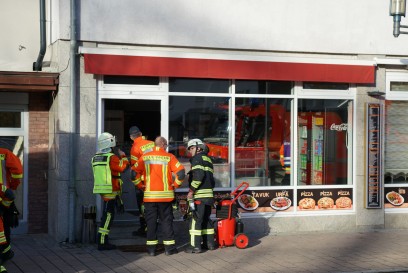 Ebersbach Fils: Kaminbrand in Doenerbude loest Feuerwehreinsatz aus