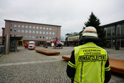 Goeppingen: Person von PKW ueberfahren und Lebensgefaehrlich verletzt