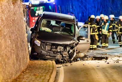 Schlaitdorf: Mehrere Verletzte nach schwerem Verkehrsunfall