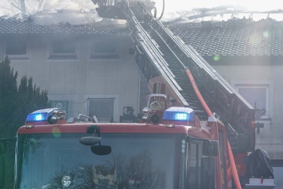 Wiesensteig: Hoher Schaden durch Brand