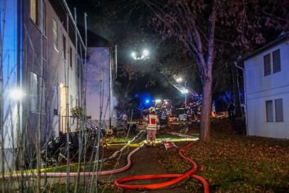 Leonberg: Mehrere Verletzte bei Brand in Sammelunterkunft