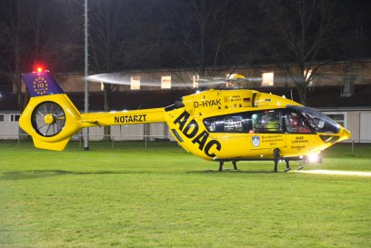 Dettingen: Kind von Pkw erfasst - Rettungshubschrauber im Einsatz