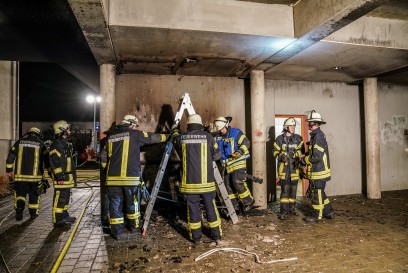 Lenningen-Unterlenningen: Brand auf Schulhof