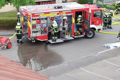Baltmannsweiler: Pkw in Brand geraten