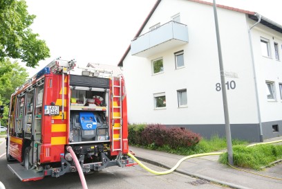 Leonberg: Balkon fangt Feuer-Feuerwehr verhindert schlimmeren 