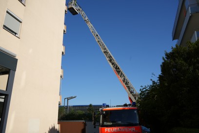 Sindelfingen:Brand auf einem Balkon