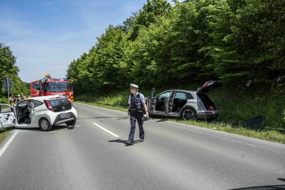 Rutesheim: Zwei schwer Verletzte nach Frontalszusammenstoss
