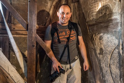 Deizisau: Feuerwehren ueben an der evangelischen Kirche 